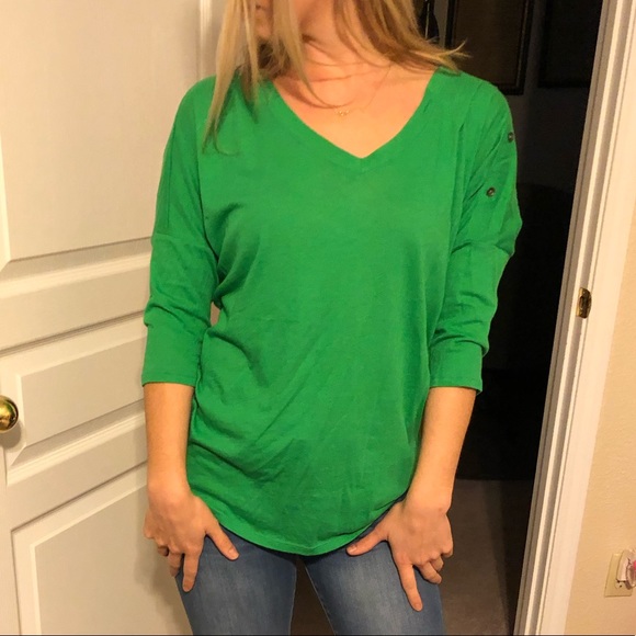Express Green Tee - Picture 1 of 6